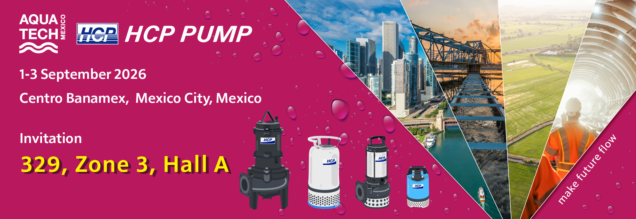 [Future Exhibition] 2026 9/1-9/3 Aquatech Mexico